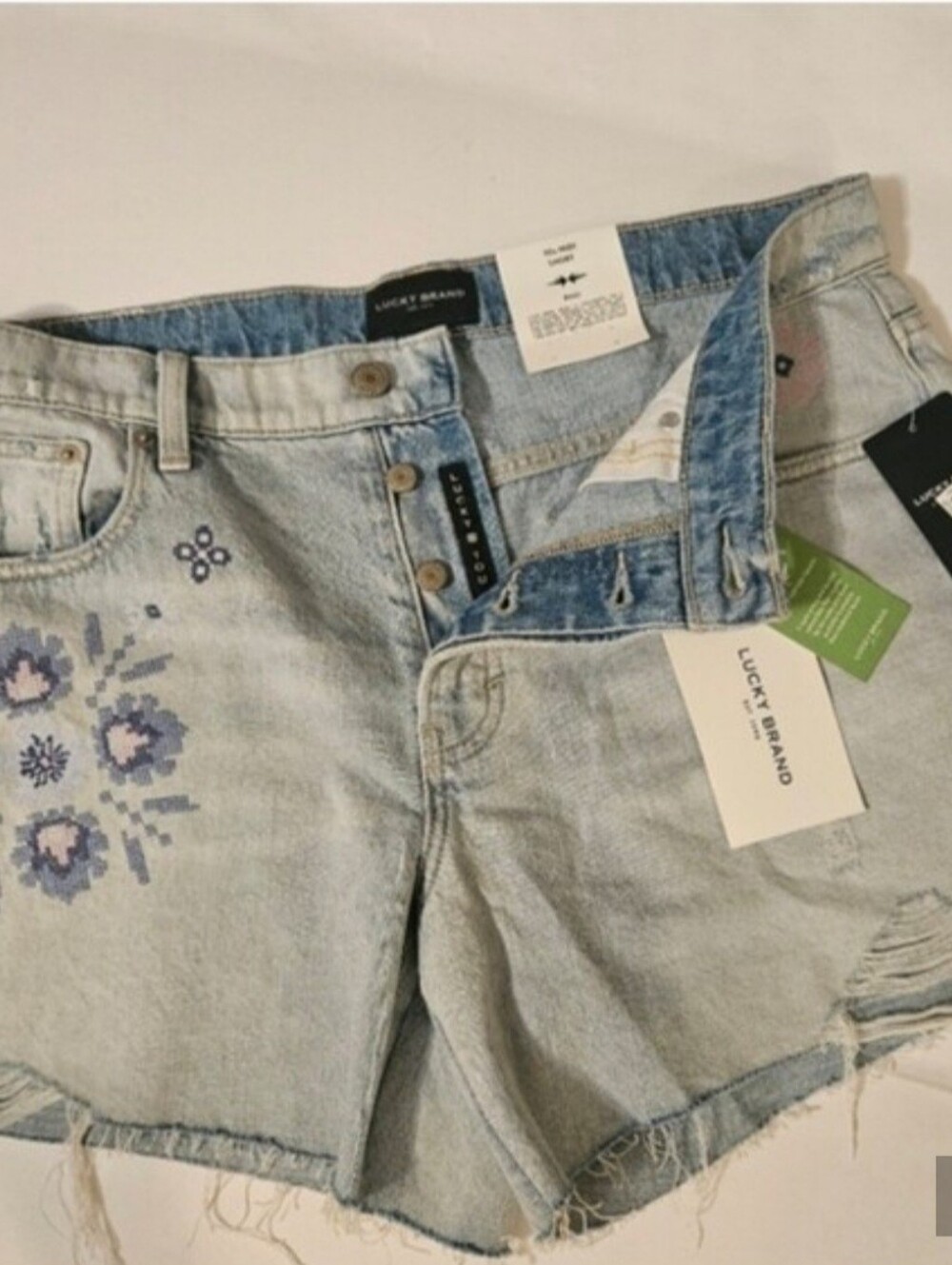 Lucky cutoff-jeans, shorts, Sz 10